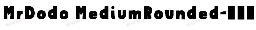 MrDodo MediumRounded字体转换